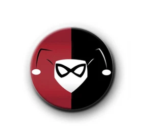 HARLEY QUINN / 1"" / 25 mm botón de pin / insignia / película / cómics de DC / Escuadrón Suicida - Imagen 1 de 2
