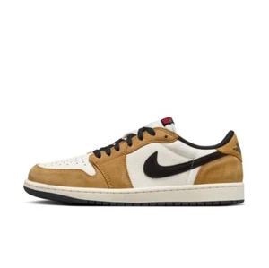 2025 Nike Air Jordan 1 Low OG Rookie of The Year Sail Golden Harvest CZ0790-107 - Picture 1 of 7