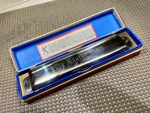 Mundharmonika Hohner Marine Band 365 Vintage mit neuem Kamm, Tonart G - Bild 1 von 6