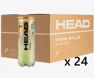 Cartone da 24 tubi di palline HEAD PADEL PRO S + omaggio - PADELPROSX24 - Imagen 1 de 1
