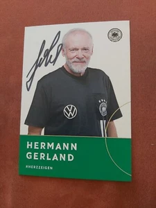 DFB , Hermann Gerland , Autogrammkarte ,Fussball,München,Bochum - Picture 1 of 1