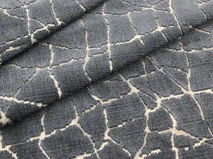 Kravet Couture Artisan Velvets Upholstery Fabric- Formation Steel 6 yd 34780.50 - Picture 1 of 4