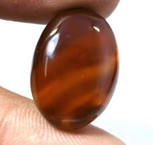 19.35 Ct Natural Brown Onyx Cabochon AAA+ Quality Amazing Gemstone - Picture 1 of 4