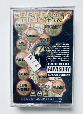 West Coast Trippin' Awol Killa Compilation Cassette Tape SEALED C-BO HTF OOP - Image 1 of 3