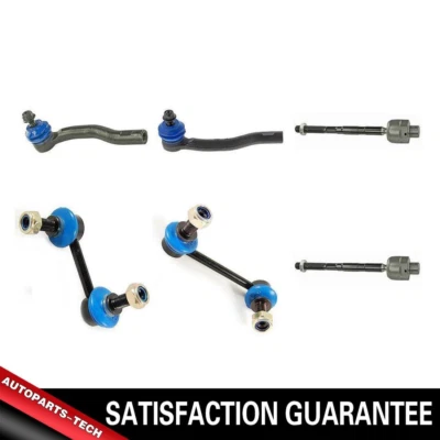 6x Mevotech Tie Rod End Tierod Sway Bar Link Front For Mazda CX-9 2007-2015 - Image 1 of 4