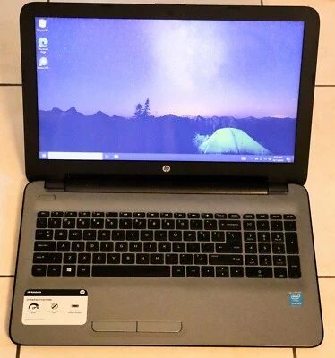 HP Laptop 15-ac055nr 15" 6GB/256 SSD Win10Pro w/Charger - Image 1 of 4