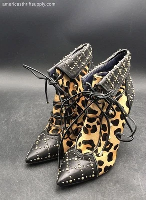 London Trash Women's Multicolor Animal Print Booties Size XXL - Image 1 of 4