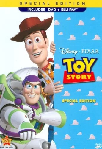Toy Story 1995 US Im Bluray DVD Region 1 - Like New - Image 1 of 1