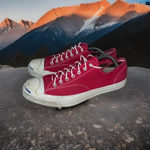 Converse Jack Purcell Signature Low Crimson Rare Red White And Blue Men’s Sz 12 - Picture 1 of 24