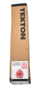 Tekton #0 Phillips High Torque Black Oxide Blade Screwdriver Tool 26653 Genuine - Picture 1 of 4