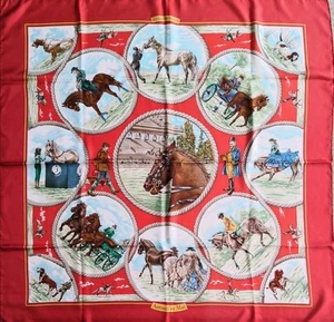 Hermes Schal Carre90 May of Auteuil m1_1124 - Bild 1 von 9