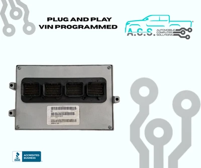 Dodge Nitro 2007 módulo de control del motor 3,7 L P68031101 *programado VIN* Foto 1 de 3