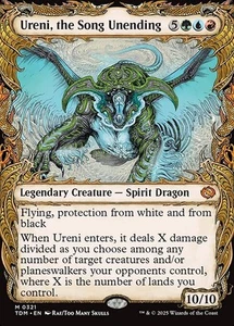 MTG URENI, THE SONG UNENDING 321 FOIL EXC - URENI, IL CANTO ETERNO - TDM X EN - Picture 1 of 1