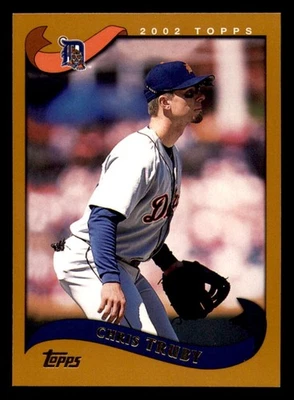2002 Topps Traded and Rookies #T40 Chris Truby SP - Detroit Tigers  - Image 1 of 4