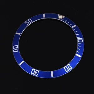 Watch Wristwatch Aluminum Material Loop Bezel Insert Ring Replacement (Blue) - Picture 1 of 5