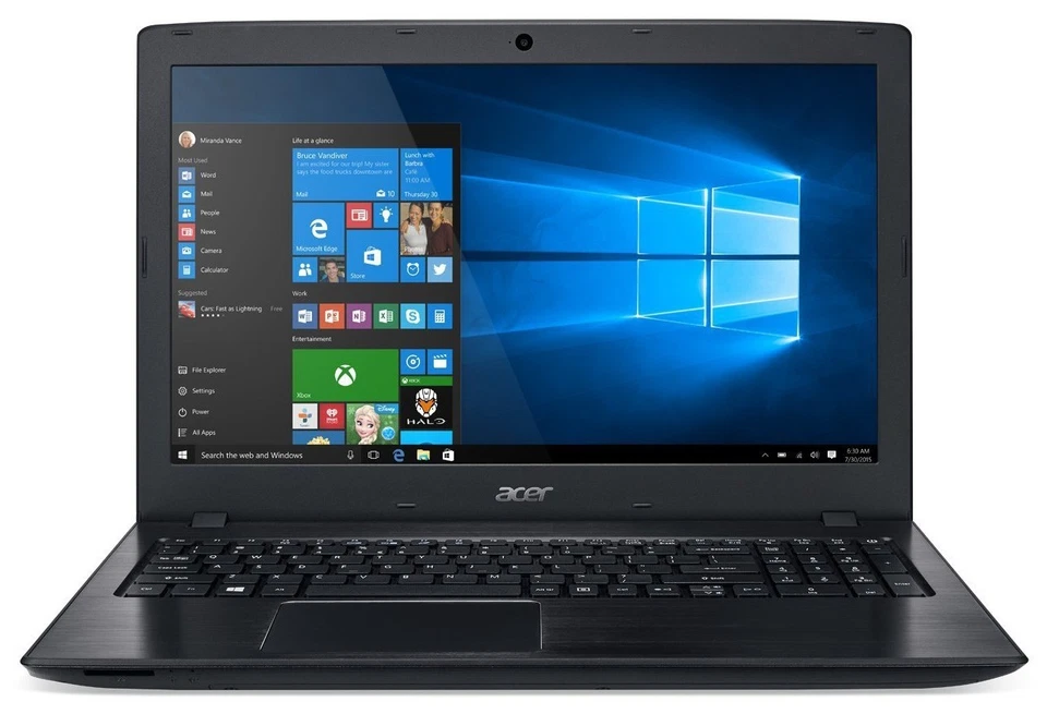 Acer Aspire E 15 15.6" Intel Core i5-7200U 2.50GHz 8GB RAM 256GB SSD Foto 1 de 4