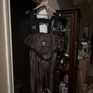TIDEWE Bootfoot Chest Wader, 2-Ply Nylon/PVC Waterproof Fishing Hunting Waders - Picture 1 of 6
