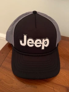 Cappello camionista snapback nuovo senza etichette Jeep Patch on Richardson 213 bianco/nero - Foto 1 di 5