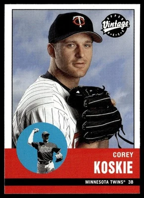 2001 Upper Deck Vintage Corey Koskie Minnesota Twins #125 - Image 1 of 2