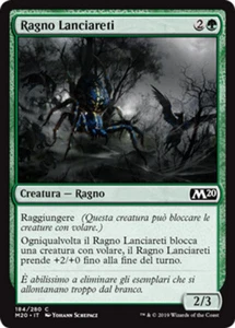 MTG 4x NETCASTER SPIDER EXC - RAGNO LANCIARETI - M20 - MAGIC - Imagen 1 de 1