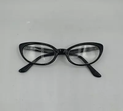 Marco de gafas de gato MCM vintage hecho en España gafas negras Milappe Foto 1 de 4