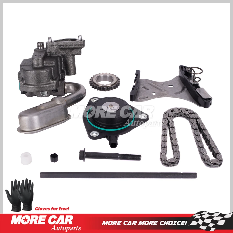 Kit de cadena de distribución bomba de aceite para Chevrolet Impala Malibu Pontiac 2006-2011 3,5 3,9 L Foto 1 de 4