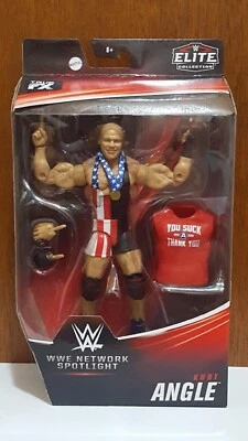KURT ANGLE - WWE ELITE COLLECTION NETWORK SPOTLIGHT- BRAND NEW [MINT] - image 1 of 2