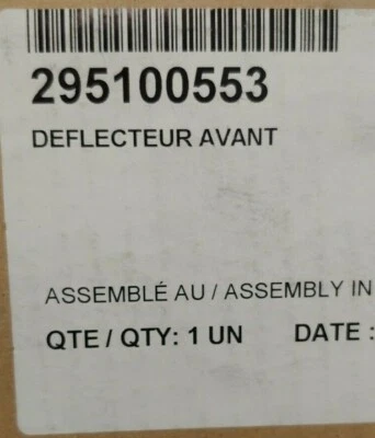 Sea Doo Spark Front Deflector Lid Kit 295100553 Foto 1 de 4