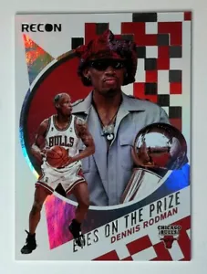 2020-21 Panini Recon Eyes on the Prize Dennis Rodman #20 Salón de la Sala - Imagen 1 de 3