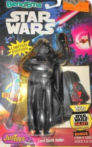 STAR WARS bend ems 1993 DARTH VADER series 2 bendy bendable 1992 1994 justoys - Picture 1 of 3