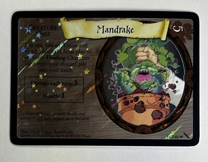 Harry Potter TCG Chamber of Secrets Mandrake 34/140 Holo Foil Unplayed - Picture 1 of 2