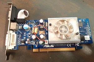 Asus GeForce 7500LE Vga Dvi S-Video Out Great for retro gaming on CRT - Picture 1 of 2