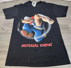Universal Studios Popeye T Shirt Boys Small Vintage 1997 Has Stain - Picture 1 of 11