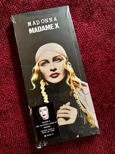 MADONNA SEALED MADAME X CD LONGBOX I RISE CRAVE TOUR LP SET PROMO HYPE STICKER - Picture 1 of 7