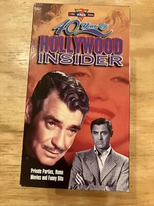 40 Jahre Hollywood Insider VHS 1920er-60er Jahre Popkultur Klatsch Videos! - Bild 1 von 6