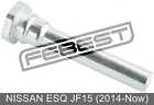 Pin Slide Rear For Nissan Esq Jf15 2014 Now