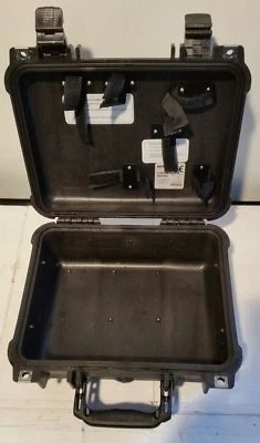 Pelican Protector 1400 Black Case Modified Camera Lens Gun 11.8" x 8.8" x 5" - Image 1 of 3
