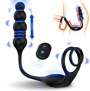 Männliche-Prostata-Massage-gerät-Vibrator-Sexspielzeug-für-Männer-Erwachsenen - Bild 1 von 19