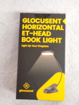 Glocusent Horizontal ET-Head Book Light for Reading in Bed, Eye Caring - Image 1 of 4