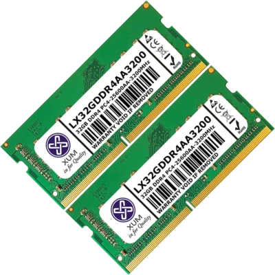 XUM Memory RAM 32GB 16GB 8GB DDR4 3200MHZ PC4-25600 Laptop SODIMM 1.2V 260 P Lot - Image 1 of 2