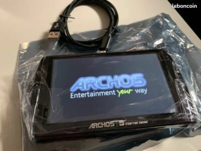 NEW ARCHOS 5 Internet Tablet 32 Go, Wi-Fi DivX® / HD Wifi GPS multimédia 501317 - Image 1 of 4