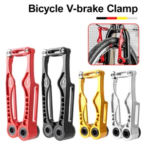 CNC Bike V Brakes Set Pull Set Front Rear Black Bicycle Aluminium MTB Long/Short - Picture 1 of 20