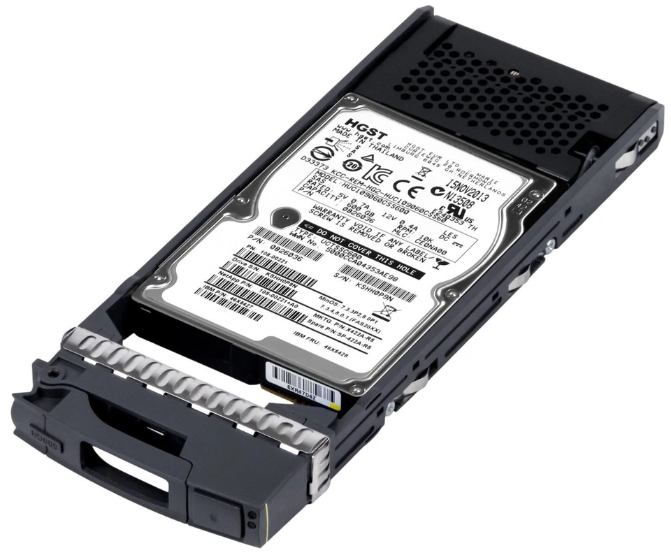 NetApp 108-00221 46X5428 HUC109060CSS600 600GB 10000U/Min 64MB SAS-2 2.5 " Inch - Image 1 of 3