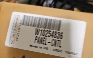 Genuine Whirlpool Matag W10811152 Dishwasher PNL-Cntl W10240046 W10254836 WHITE - Picture 1 of 7