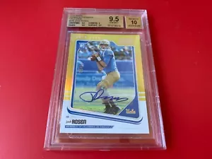 Josh Rosen 2018 Score Rookie GOLD Zone Autographs Auto /50 Rookie Card BGS 9.5 - Bild 1 von 2
