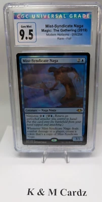 MTG - Modern Horizons - Mist-Syndicate Naga - Foil - Graded 9.5 - Image 1 of 4