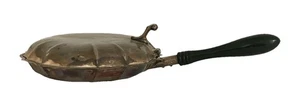 Silent Butler Krümelfänger-Chippendale, Vintage Silver Plate, Holzgriff 667 - Bild 1 von 14