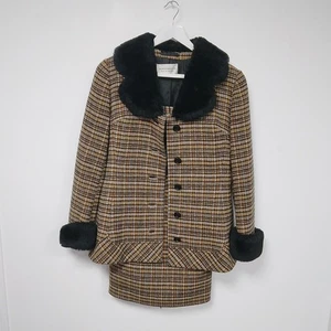 Ladies Windsmoor 2 Piece Autumn Coloured Skirt and Jacket Suit - Size 12 - Picture 1 of 17