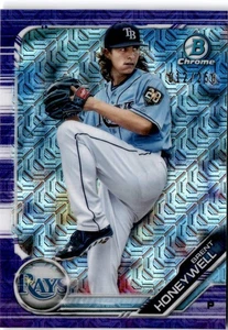 Bowman 2019 #BCP-88 Brent Honeywell Chrome Mojo Viola /250 - Foto 1 di 2