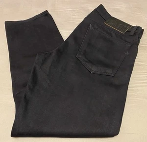 Brave Star The Slim Straight Jeans Black Size 34x29.5 EUC! - Picture 1 of 7